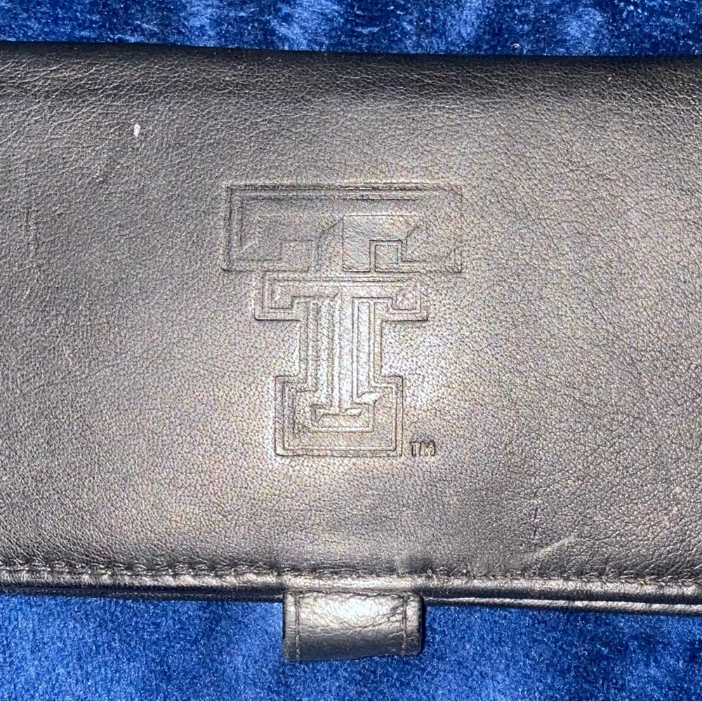 Leather Texas Tech Wallet